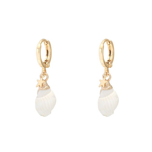 LADYLIKE FASHION Earrings Classy Conch LADYLIKE FASHION Earrings Classy Conch