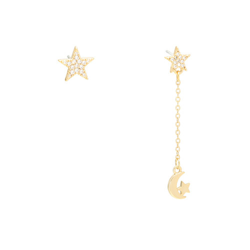 LADYLIKE FASHION Earrings Fly to the Moon LADYLIKE FASHION Earrings Fly to the Moon