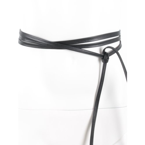 LADYLIKE FASHION Leather Lace Belt Black LADYLIKE FASHION Leather Lace Belt Black