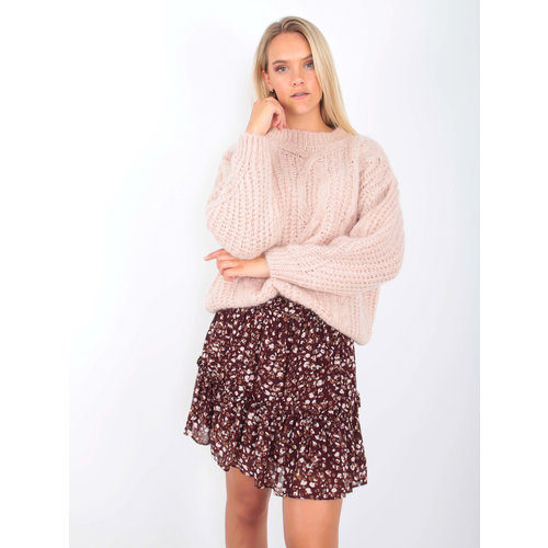 NAÏS Cable Knit Jumper Soft Pink NAÏS Cable Knit Jumper Soft Pink