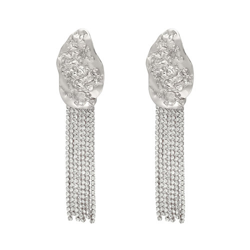 LADYLIKE FASHION Earrings Ladies Night Silver LADYLIKE FASHION Earrings Ladies Night Silver