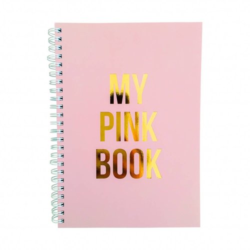 STUDIO STATIONERY - LADYLIKE FASHION Notitie Boek My pink Book STUDIO STATIONERY - LADYLIKE FASHION Notitie Boek My pink Book