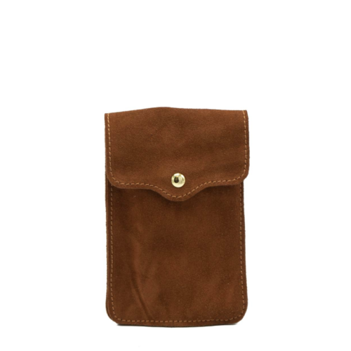 TEATRO Crossbody Phone Bag Brown TEATRO Crossbody Phone Bag Brown