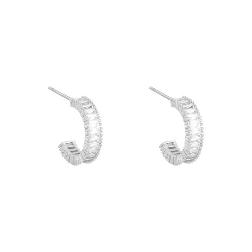LADYLIKE THE LABEL Earrings Classy Silver LADYLIKE THE LABEL Earrings Classy Silver