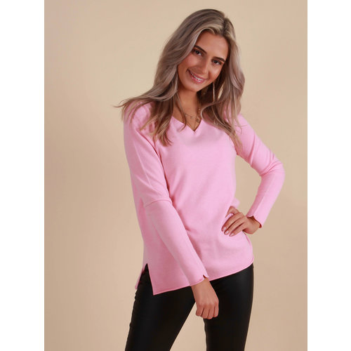 ALEXANDRE LAURENT Basic Trui V-hals Suikerspin ALEXANDRE LAURENT Basic Trui V-hals Suikerspin