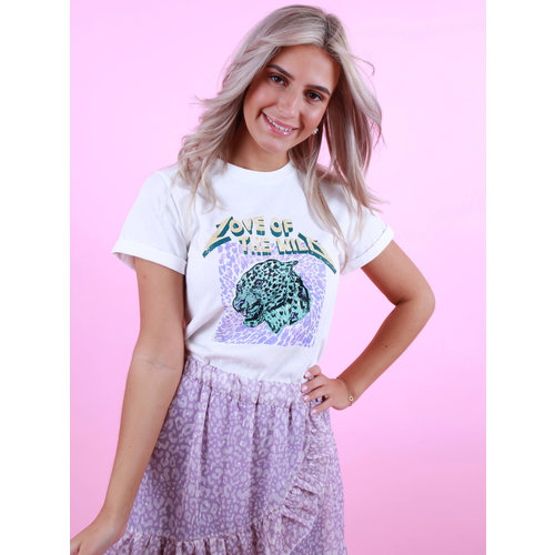 AMBIKA Love Of The Wild Shirt Paars/Wit AMBIKA Love Of The Wild Shirt Paars/Wit