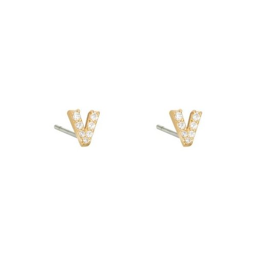 YEHWANG Earrings V Mini Gold YEHWANG Earrings V Mini Gold