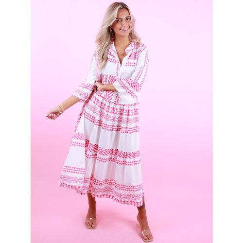 LIULI Maxi Summer Dress Pink LIULI Maxi Summer Dress Pink