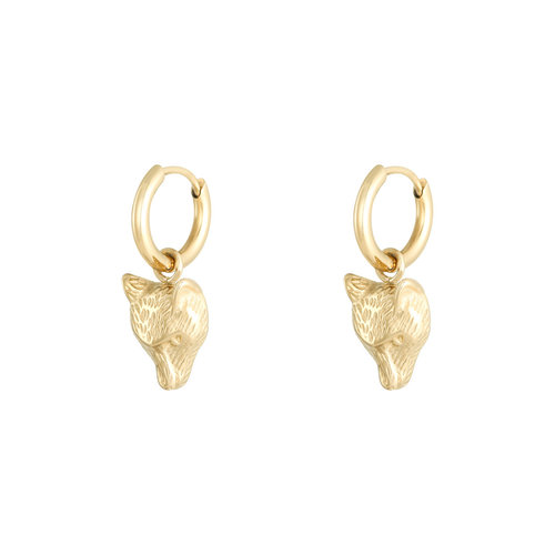 Ladylike Earrings Wolf Gold Ladylike Earrings Wolf Gold