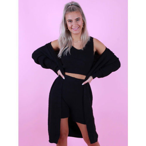 GIORGIA Comfy Suit 3 Piece Black GIORGIA Comfy Suit 3 Piece Black