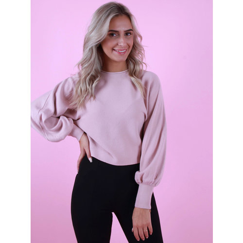 FLAMANT ROSE Batwing Jumper Pink FLAMANT ROSE Batwing Jumper Pink