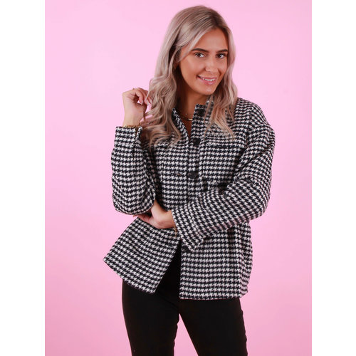 By Clara Pied de Poule Jacket Black By Clara Pied de Poule Jacket Black