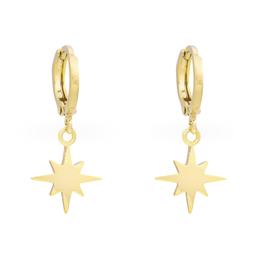 YEHWANG Earrings Universe Star Gold YEHWANG Earrings Universe Star Gold