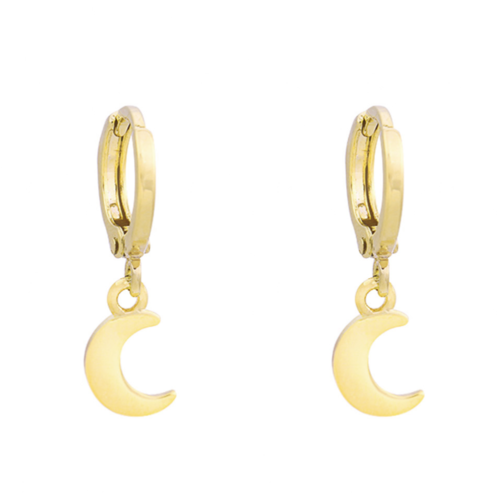 YEHWANG Earrings Half-Moon Gold YEHWANG Earrings Half-Moon Gold