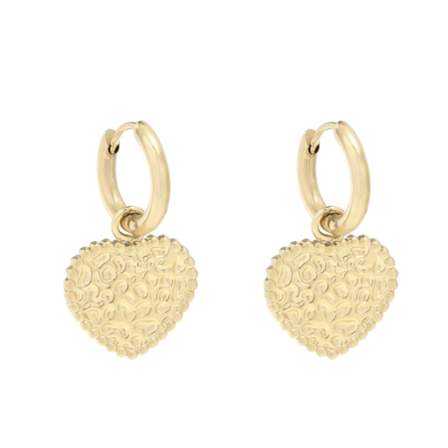 YEHWANG Earrings My Gold Heart Gold YEHWANG Earrings My Gold Heart Gold