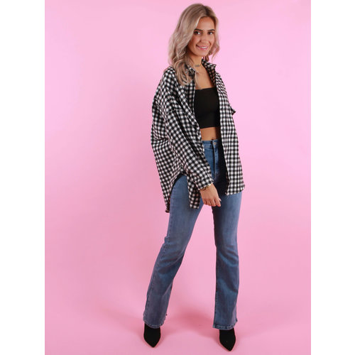 Cherry Koko Bailey Blouse Black/White Cherry Koko Bailey Blouse Black/White