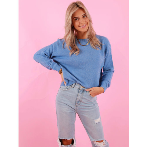 ALEXANDRE LAURENT Viscose Jumper Sky Blue ALEXANDRE LAURENT Viscose Jumper Sky Blue