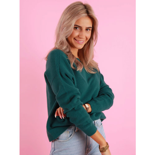 ALEXANDRE LAURENT Viscose Jumper Petrol ALEXANDRE LAURENT Viscose Jumper Petrol