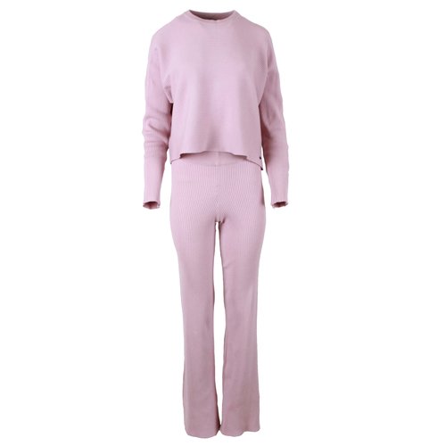Ambika Amber Rib Comfy Set Pink Ambika Amber Rib Comfy Set Pink
