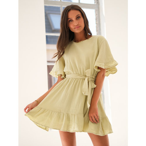 Eight Paris Celia Dress Green Eight Paris Celia Dress Green