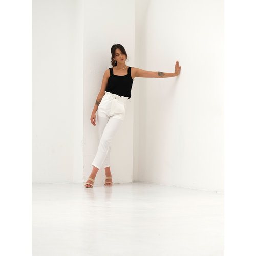 Ciminy Nola Trousers White Ciminy Nola Trousers White