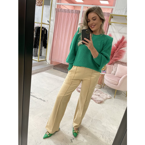 By Swan Monique Trousers Beige By Swan Monique Trousers Beige