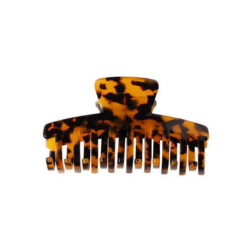 Spotted Hair Clip Large Brown Spotted Hair Clip Large Brown
