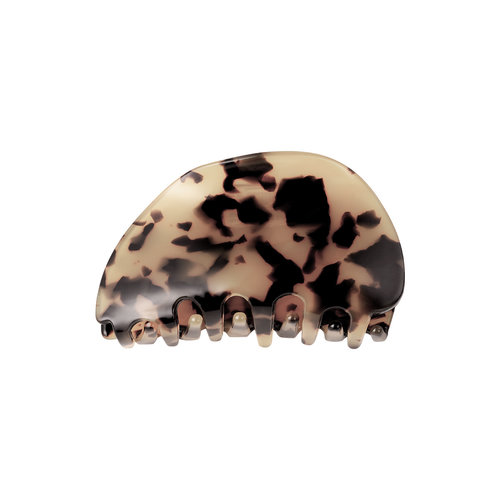 Hair Clip Abstract Shape Beige Hair Clip Abstract Shape Beige
