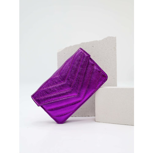 Laurie Metallic Bag Fuchsia Laurie Metallic Bag Fuchsia
