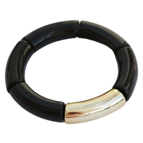 Bracelet Penne Black Gold Bracelet Penne Black Gold