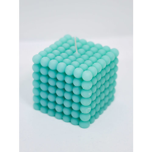 Medium Bubble Candle Blue Medium Bubble Candle Blue