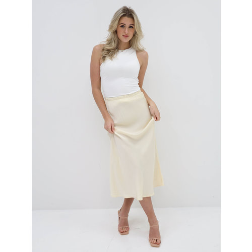 Silk Skirt Off White Silk Skirt Off White