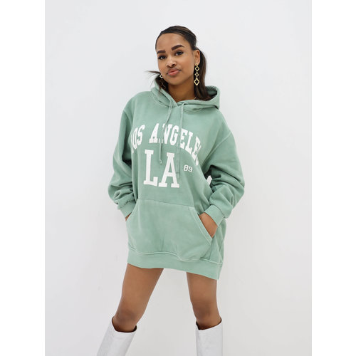Oversized LA Hoodie Green Oversized LA Hoodie Green