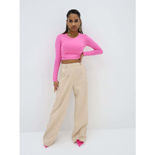 Rechte Pantalon Beige Rechte Pantalon Beige