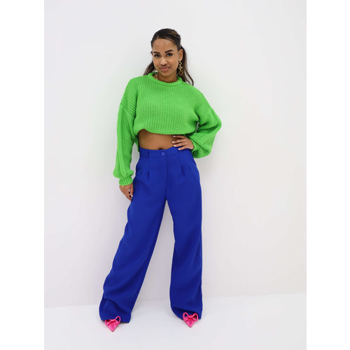 Rechte Pantalon Cobalt Rechte Pantalon Cobalt