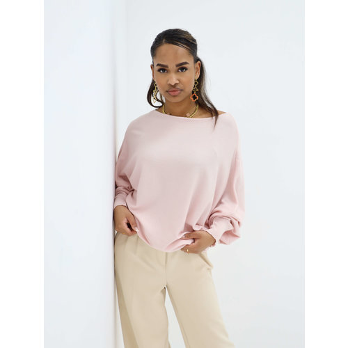 Batwing Trui Baby Roze Batwing Trui Baby Roze