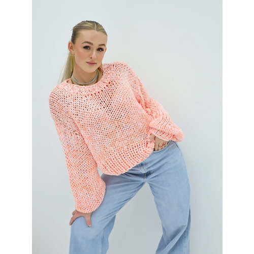 Handmade Jumper Peach Handmade Jumper Peach