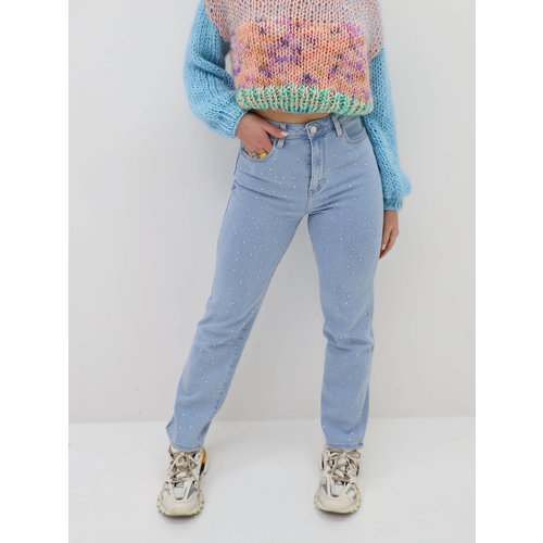 Diamonds Straight Jeans Blue Diamonds Straight Jeans Blue