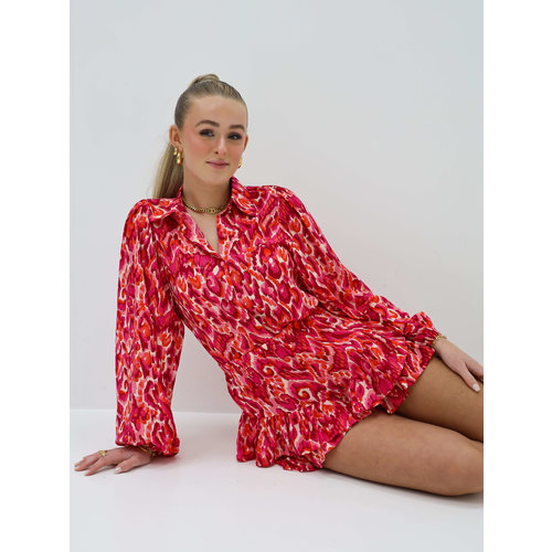 Printed Blouse Fuchsia Printed Blouse Fuchsia