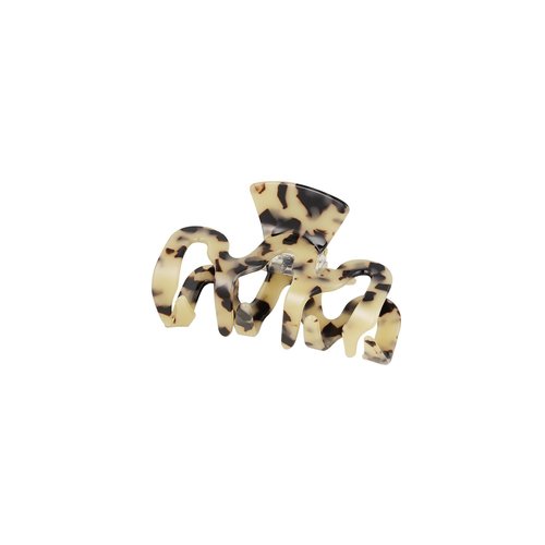 Haarklem Krul Print Beige Haarklem Krul Print Beige