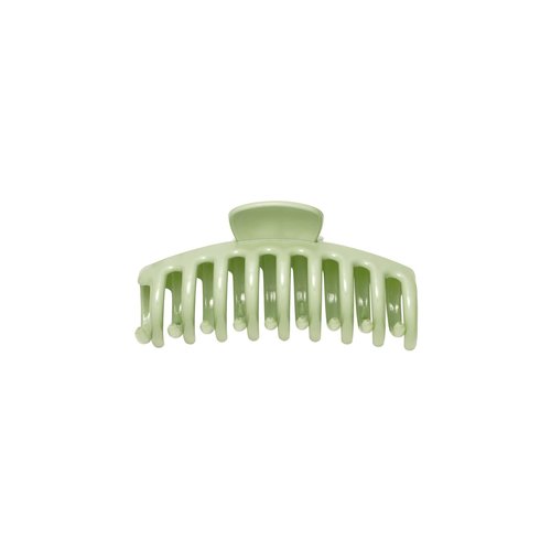 Grote Haarclip Glanzende Afwerking Groen Grote Haarclip Glanzende Afwerking Groen