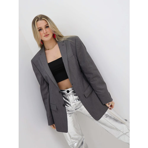 Vintage René Lezard Blazer Grey Vintage René Lezard Blazer Grey