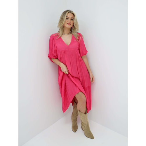 Maxi Jurk Fuchsia Maxi Jurk Fuchsia