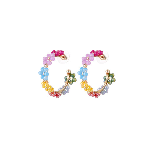 Earrings Flowers Multi Earrings Flowers Multi