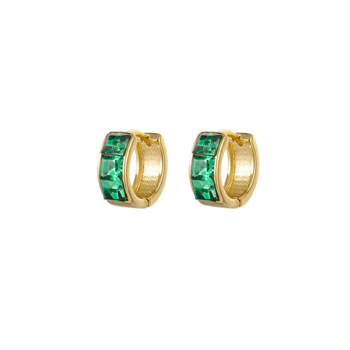Hoops Chic Green Hoops Chic Green