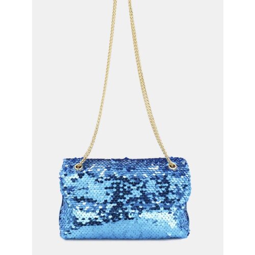 Sequined Bag Blue Sequined Bag Blue