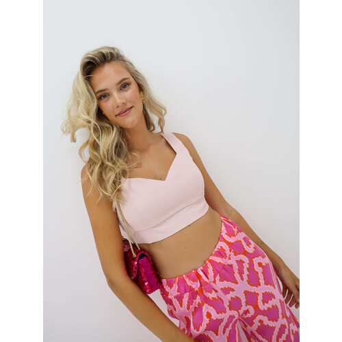Korte Top Licht Roze Korte Top Licht Roze