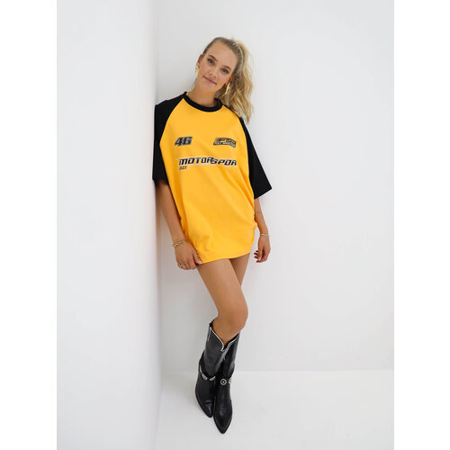 Oversized Shirt Yellow/Black Oversized Shirt Yellow/Black