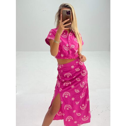 Cropped Blouse Pink Cropped Blouse Pink