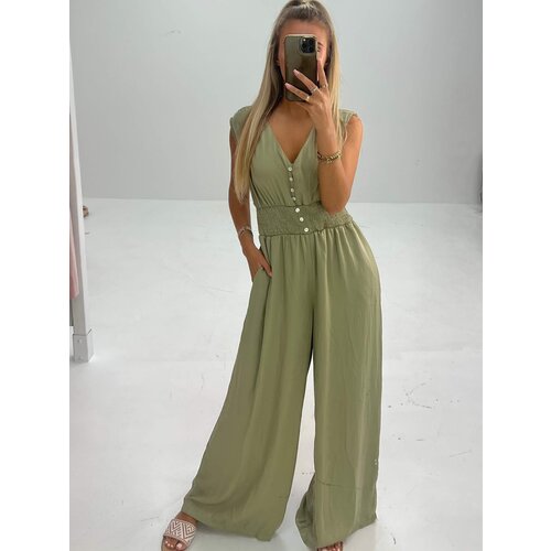 Sleeveless Jumpsuit Green Sleeveless Jumpsuit Green